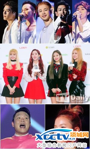Big Bang, Black Pink, PSY, 李夏怡