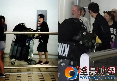周杰倫陪昆凌探親