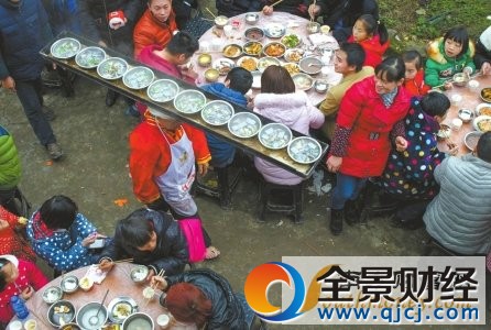 四川高人頭頂傳菜